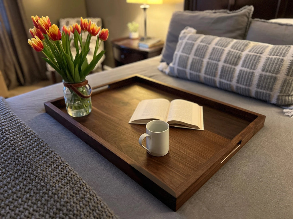 Reasons to Choose a Handmade Black Walnut Serving Tray